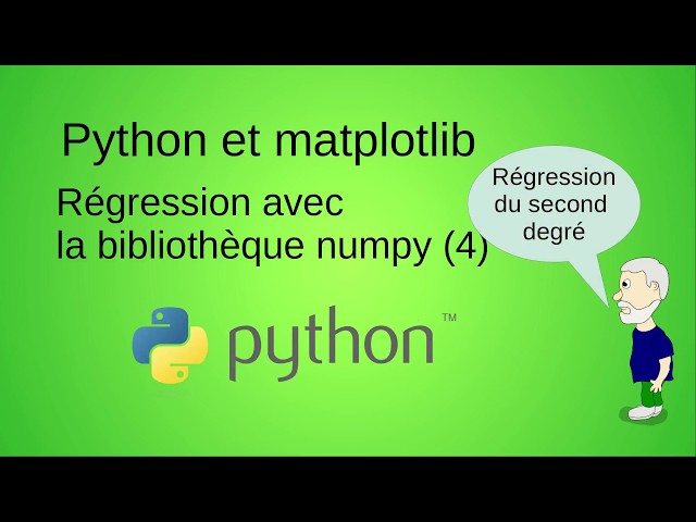 Regression with NumPy in Python