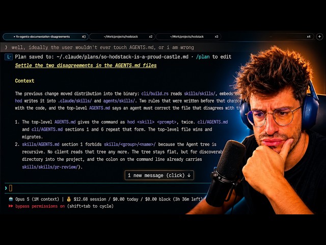 developing hodstack (my own skills framework) (nunomaduro Full VOD 22/08/2026)