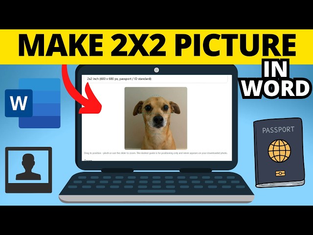How To Make 2x2 Picture In Word - Resize Photo 2x2 in Microsoft Word