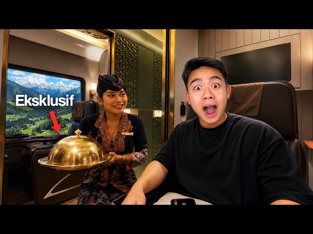 I Rode the Most Expensive Train in Indonesia!