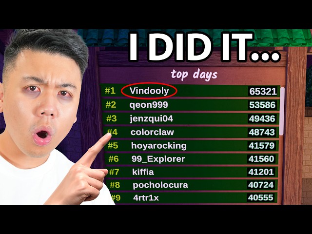 Losing My Sanity Trying To Get #1 Player in 99 Nights in the Forest..