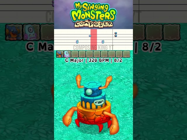 Party Island Ziggurab Composer Tutorial #msm #fanmade #mysingingmonsters