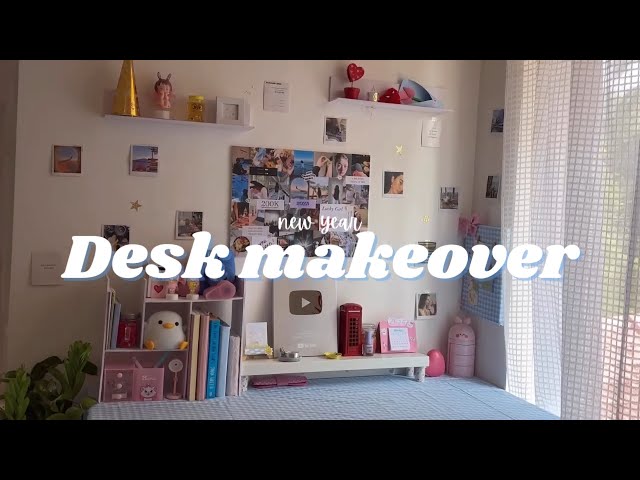 Desk Makeover🌷✨|| Minimalistic and Simple📍|| Cuddle Cloud