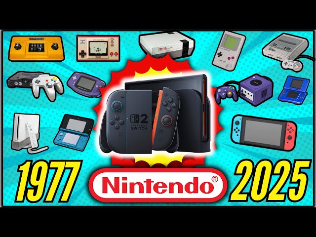 ALL Nintendo Console Trailers (1977-2025)