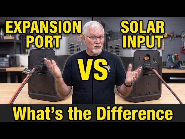 What's The Difference? Hacking a Power Station's Expansion Port vs Using The Solar Input