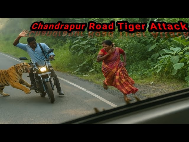 😱Alert🚨Just Stop Now🙏Tiger Attack On Car | Tiger Attack On Bike | Tadoba Andhari Tiger Reserve |