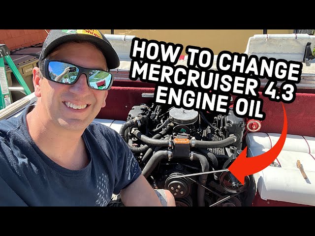 How To Change Mercruiser 4.3 Engine Oil