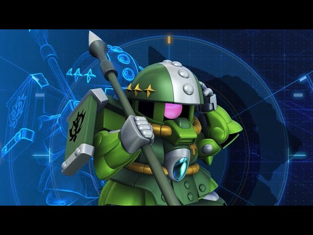 SD Gundam G Generation Eternal Attack Animations: Soldier Hizack