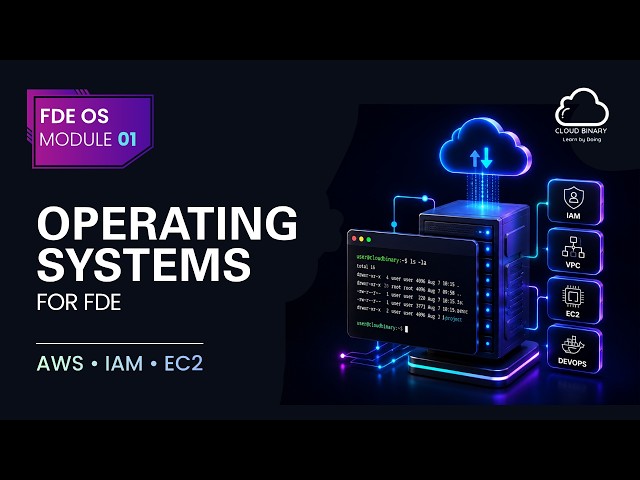 Operating Systems for DevOps | AWS, IAM & EC2 | FDE OS Module 1