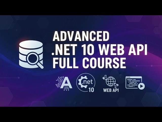 .NET 10 FULL TUTORIAL 🚀 Build a Web API from Scratch with Visual Studio 2026 | EF Core & SQL Server