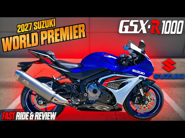 2027 Suzuki GSX-R1000 WORLD PREMIER Review | See why This 2027 Suzuki GSX-R1000 is BEST EVER!