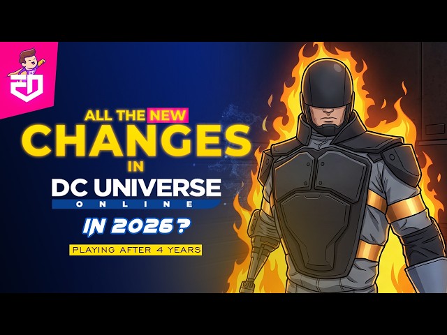 DC Universe Online in 2026 | All the NEW Changes | iEddy Gaming
