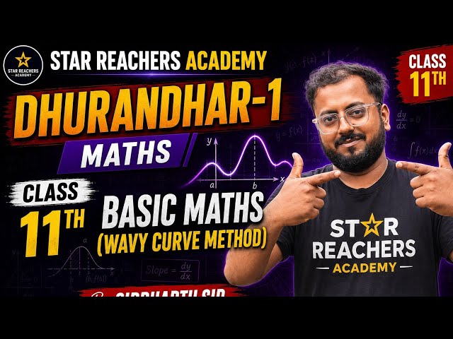 Class11th basic maths (wavy curve method) Part-1 