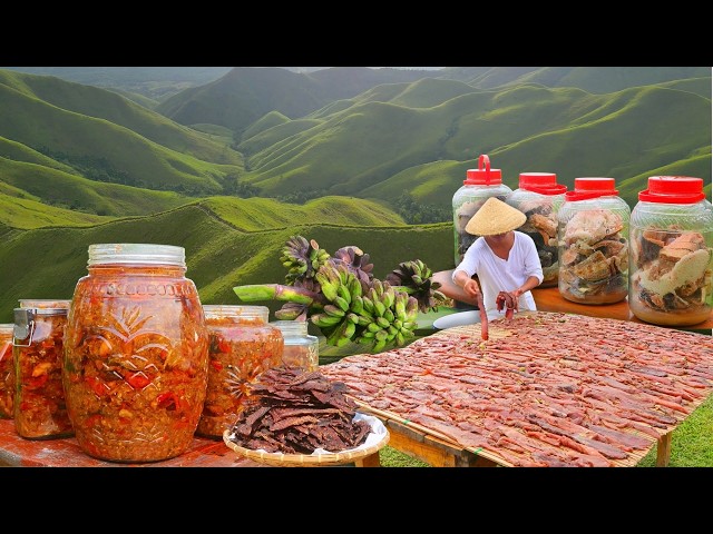 Huge Tuna Turned Into a Special Gourmet Dish That Lasts For Years! | Serene Countryside Cooking