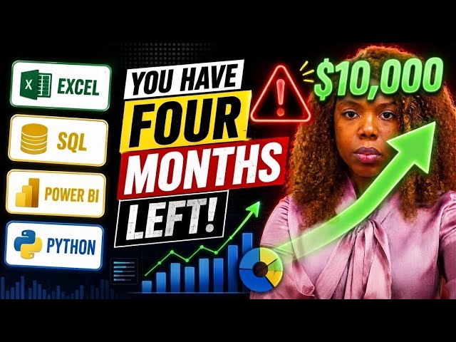 Why you need to become a data analyst now in 2026 before is too late