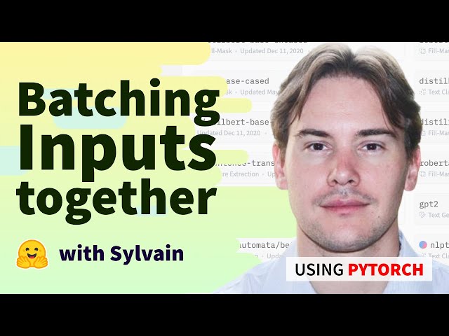 Batching inputs together (PyTorch)
