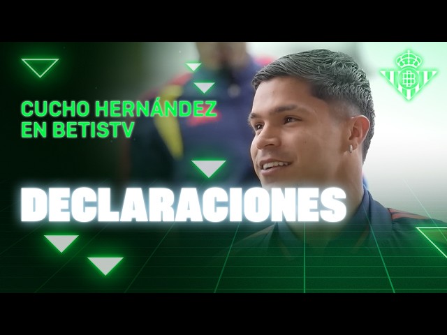 La entrevista de CUCHO HERNÁNDEZ con BetisTV 📺💚 | ENTREVISTA | Real BETIS Balompié