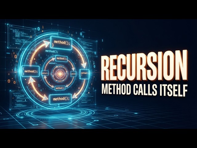 الـMethod بتنادي نفسها؟! افهم Recursion قبل ما تتوه