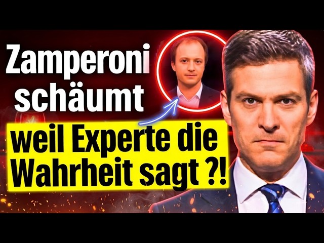 Zamperoni sichtlich wütend weil Experte "Hausdach-Solaranlagen" für teuer erklärt haha