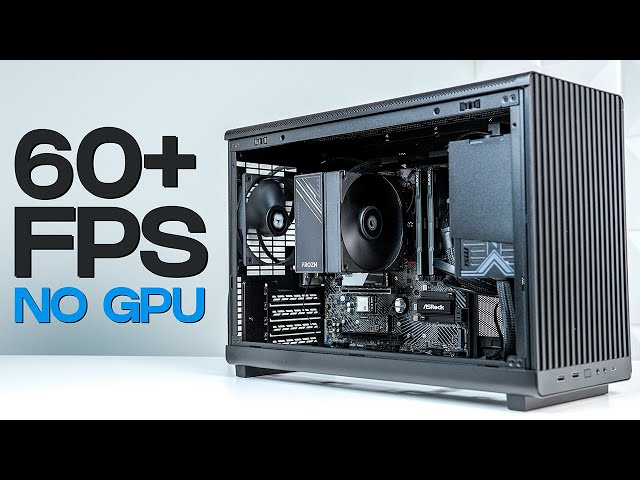 Building a Budget Gaming PC WITHOUT a GPU