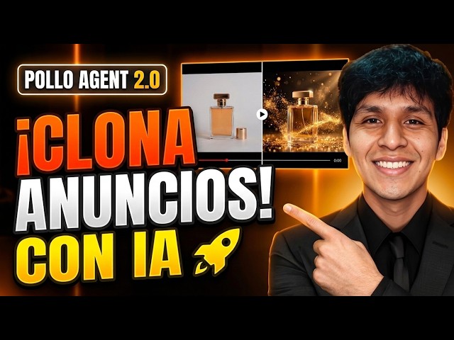 INCREDIBLE! Clone and Create Professional Ads with AI 🚀 | Pollo Agent 2.0