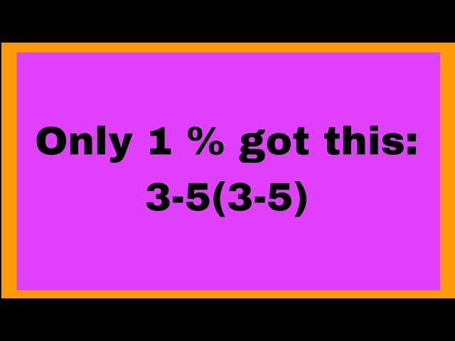 An interesting maths trick