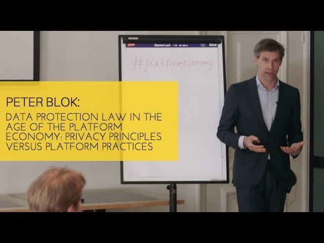 Data protection law in the age of the platform economy: privacy principles versus platform practices