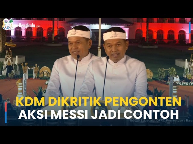 Sikap Bijak Kang Dedi Mulyadi Hadapi Kritikan, Belajar Dari Permainan Lionel Messi di Pildun 2026