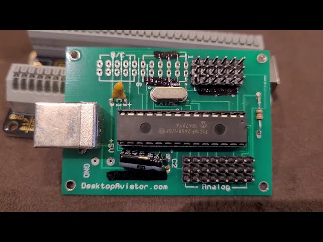 USB Interface and Encoder cards for Flight Simulator, X-plane and Prepar3d - Cockpit building