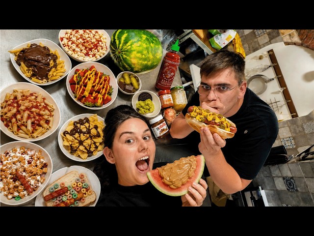 Daily Vlog 20: Testing The Sketchiest Food Combinations...did we get SICK ?!