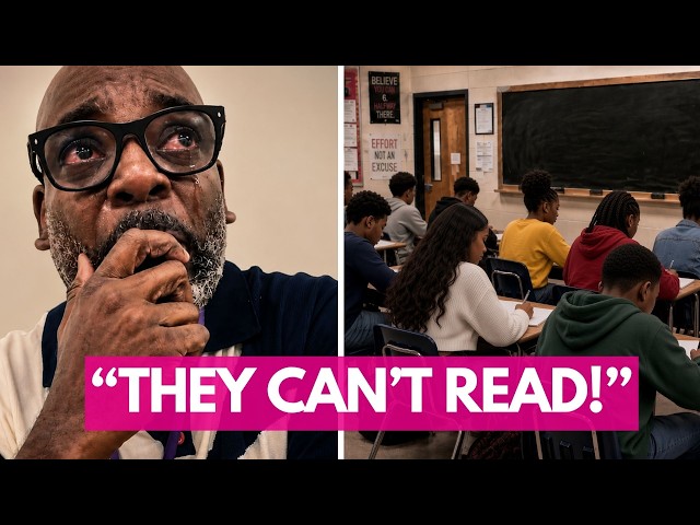 Teacher Breaks Down After Discovering 12th Graders Can’t Read
