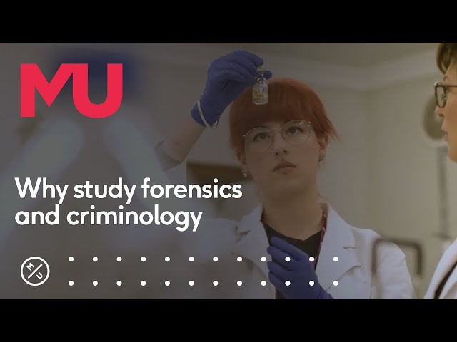 What's it like to study Forensics and Criminology?