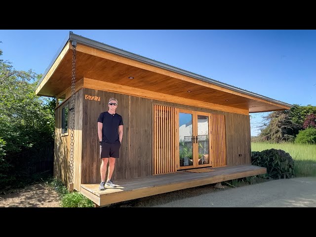 I Found a 300 Sq Ft Prefab Home Hidden in a California Backyard!