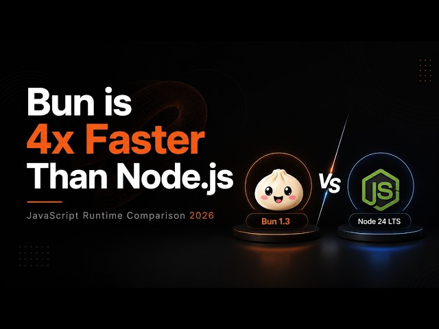 Bun is 4x Faster Than Node.js... But There's a Catch