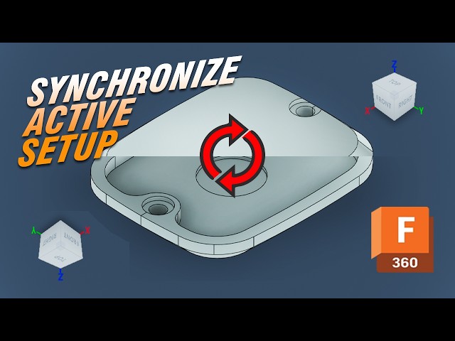 Fusion 360 Synchronize Active Setup