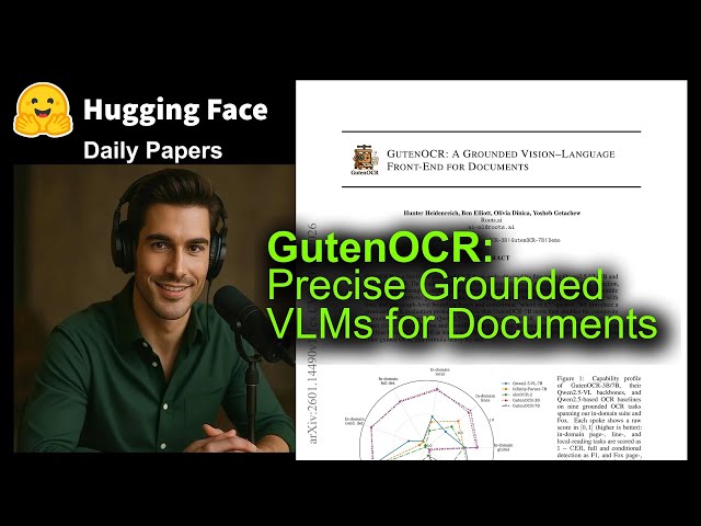 GutenOCR: Precise Grounded VLMs for Documents
