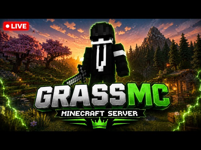 My New Server Launch Come And Play #minecraft #gaming #minecraftlive #liveshort #live #trending