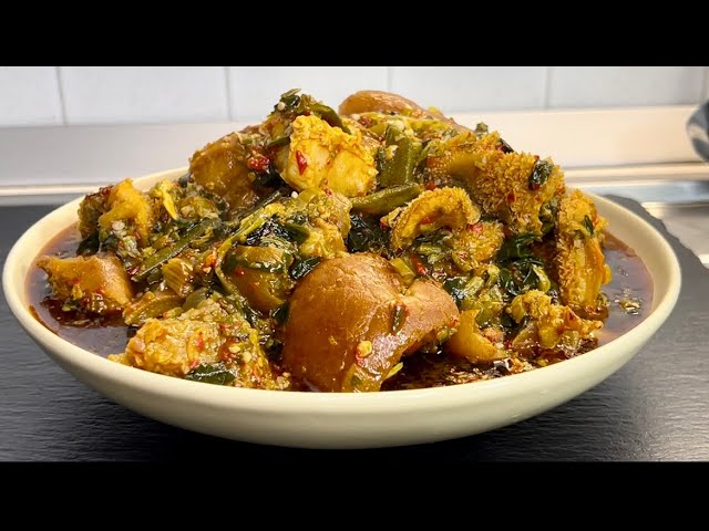 Verdura intera con okra / Whole vegetable with okra