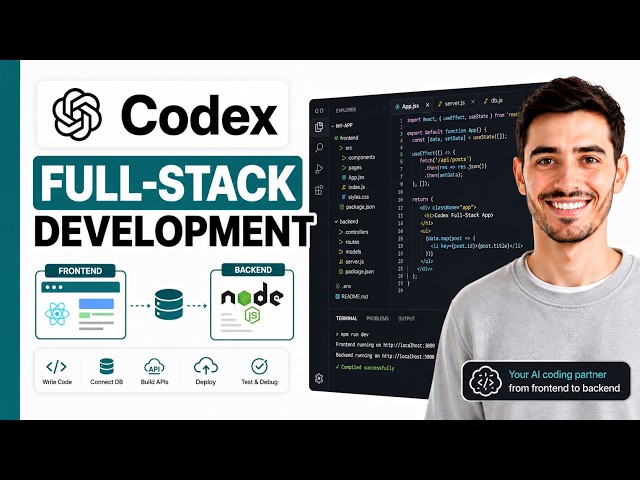 How To Use Codex For Full-Stack Development (Step-by-step)