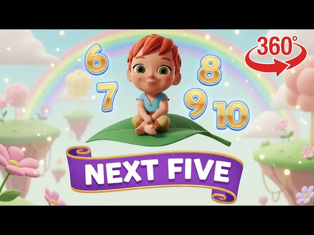 Teaching Numbers 6 to 10 ❤️🧡💛💚💙