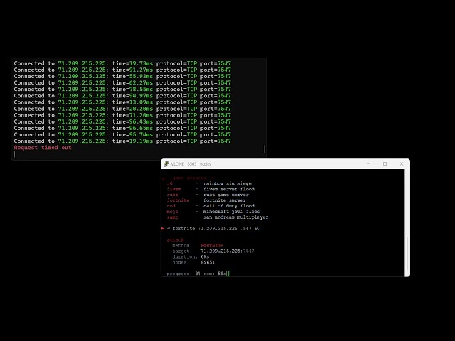 Vlone C2 Vs FORTNITE SERVER | DDOS BEST C2/BOTNET/API 2026 | L4 & L7 | BEST BYPASS  | BEST EXPLOITS