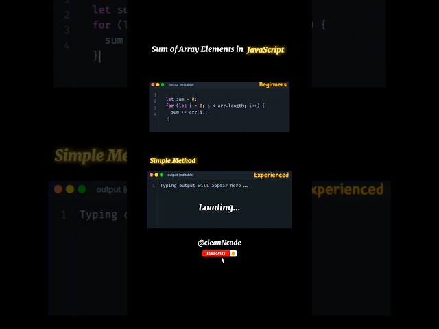 'Reduce' ArrayMethod✅#education #coding #javascript #reduce #function #shorts #shortsfeed #ytshorts
