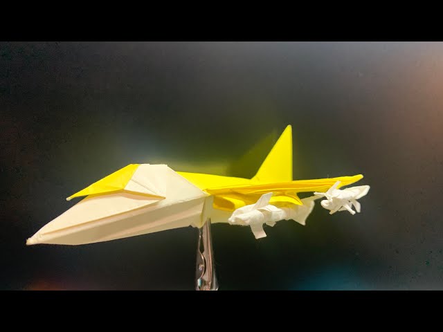 How to fold a harder version of Nova with missiles and air intakes. (Nova Alpha)