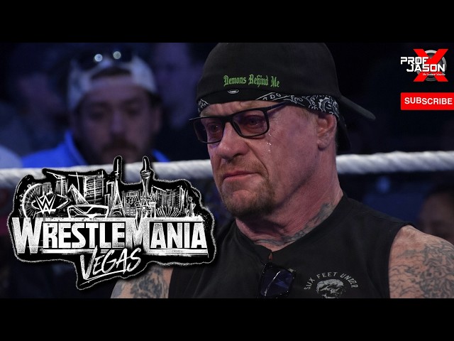THE UNDERTAKER TEARY EYED AFTER JOHN CENA’S EMOTIONAL TRIBUTE AT WWE WORLD!