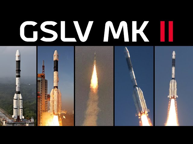 GSLV MK II Rocket Launch Compilation