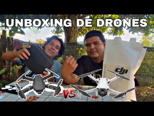 DJI Mini 3 vs E88 – Unboxing del caro y el barato / Drones 😮✈️