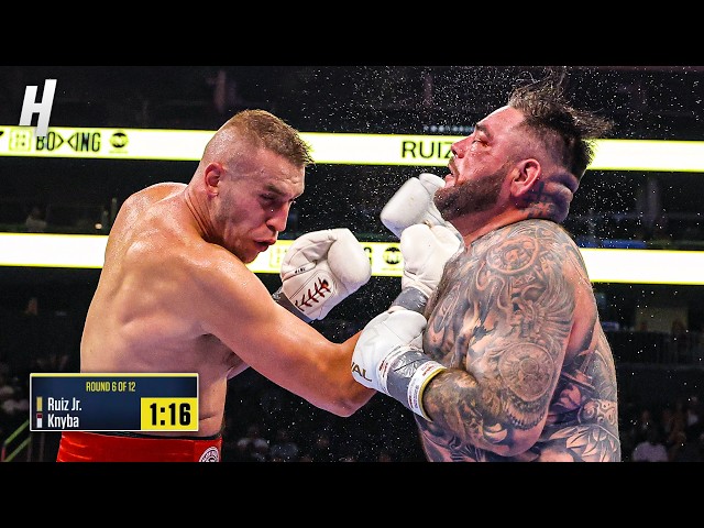 Andy Ruiz Jr. vs. Damian Knyba - RESUMEN DE LA PELEA COMPLETA 😱🔥