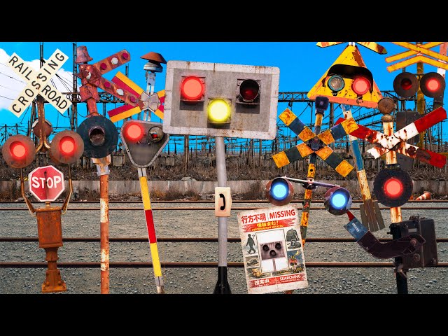 Rusty Railroad Crossings Searching for a Missing One