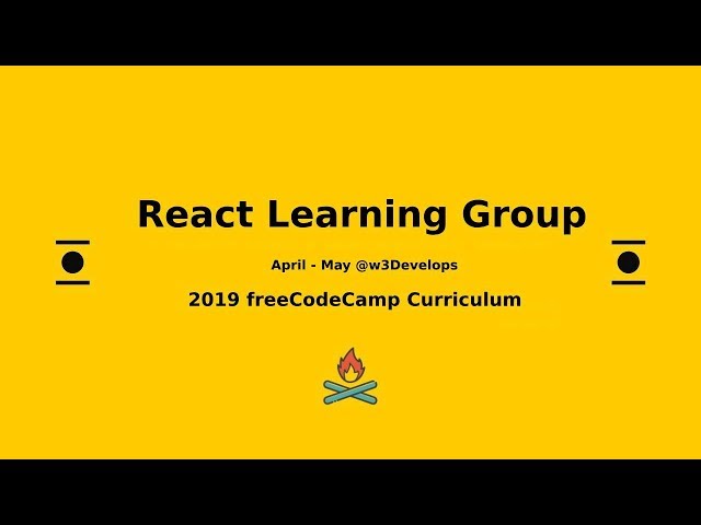 #React #freeCodeCamp Front End DAY 2 JSX GetElementByID | React Study Group