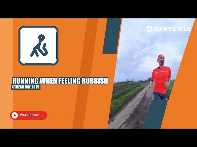 Running When You're Feeling Rubbish: Day 2092 of My Barefoot Streak